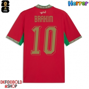 Marokko Brahim Diaz #10 Hjemmebanetrøje VM 2026 Kort ærmer